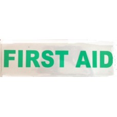 HVE140 First Aid Reflective Back Badges